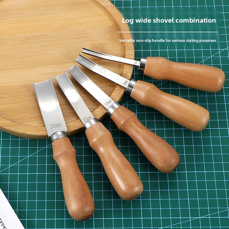 Leatherwork Edge Beveler - ชุดเครื่องมือตัดหนัง ทำขอบหนัง ปรับความบาง สำหรับงานฝีมือหนัง DIY