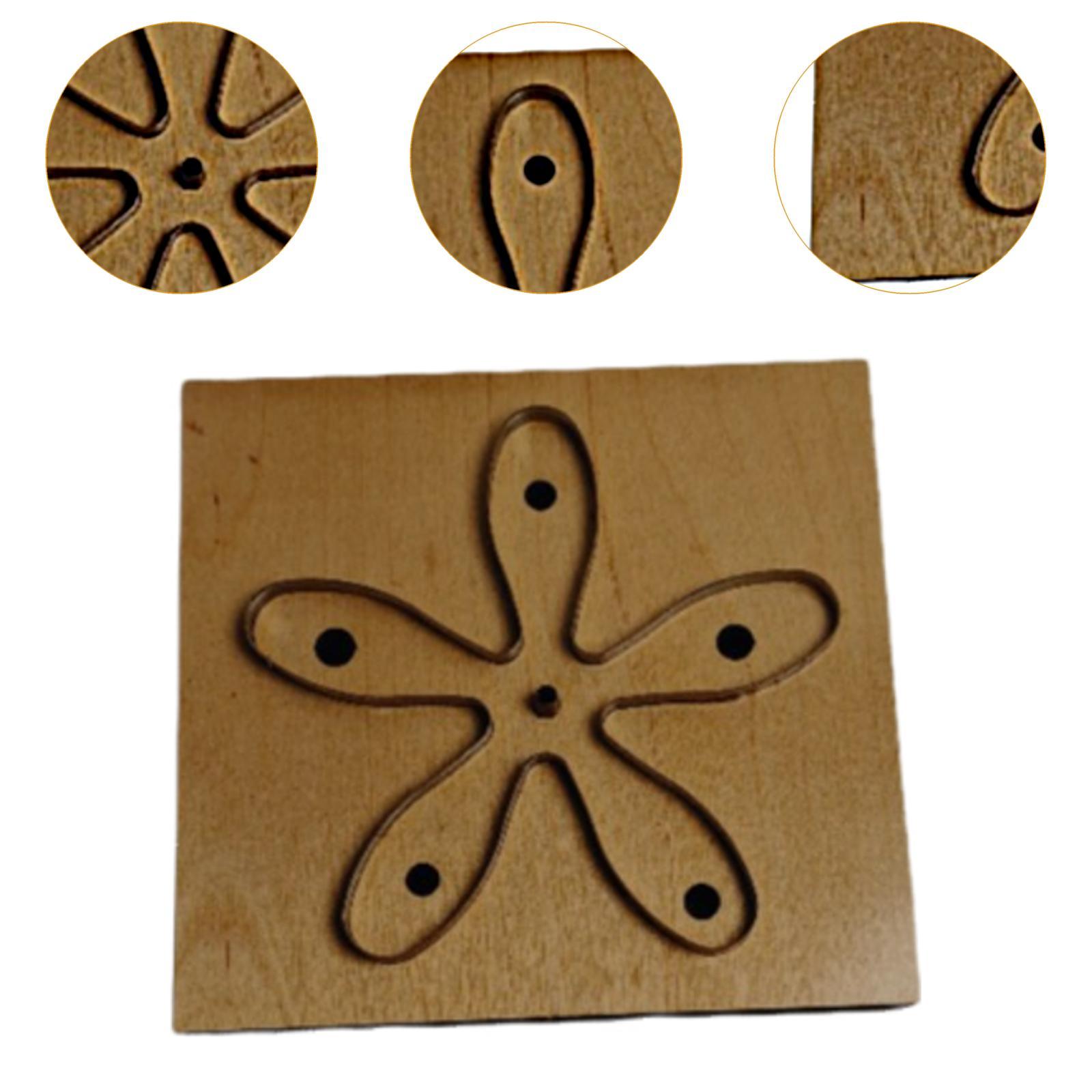 Leatherwork Patterns Free - แม่พิมพ์ตัดหนัง DIY ทำมือจากไม้และโลหะ สำหรับลายหนังและชุดเครื่องมือทำงาน