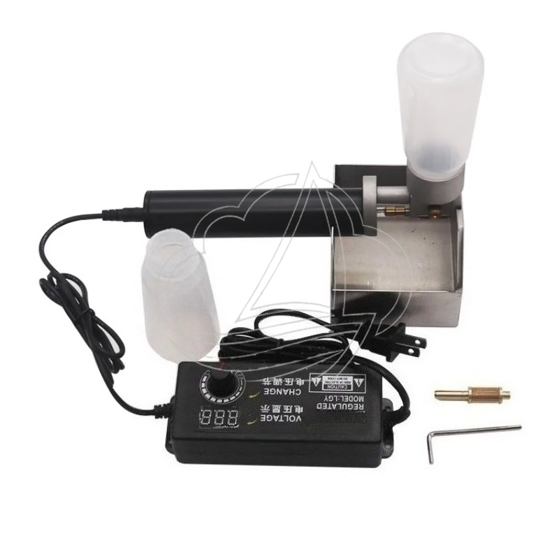 Leatherwork Machine - เครื่องน้ำมันขอบหนังไฟฟ้า 120W แบบมือถือ สำหรับงานหนัง DIY