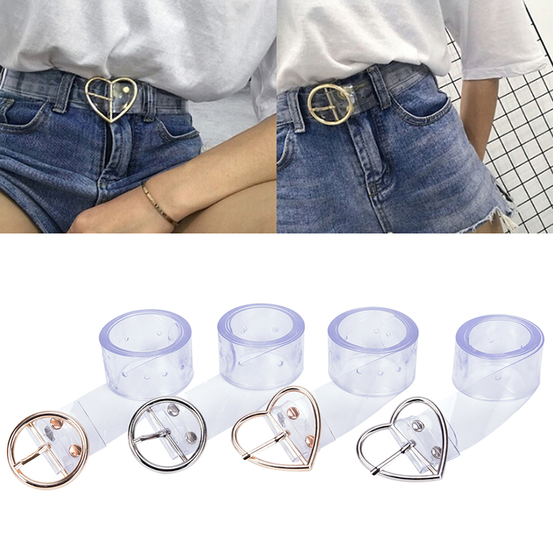 เข็มขัดโปร่งใสยาวสำหรับผู้หญิง - Belt Buckle Blank บทวิจารณ์และราคา