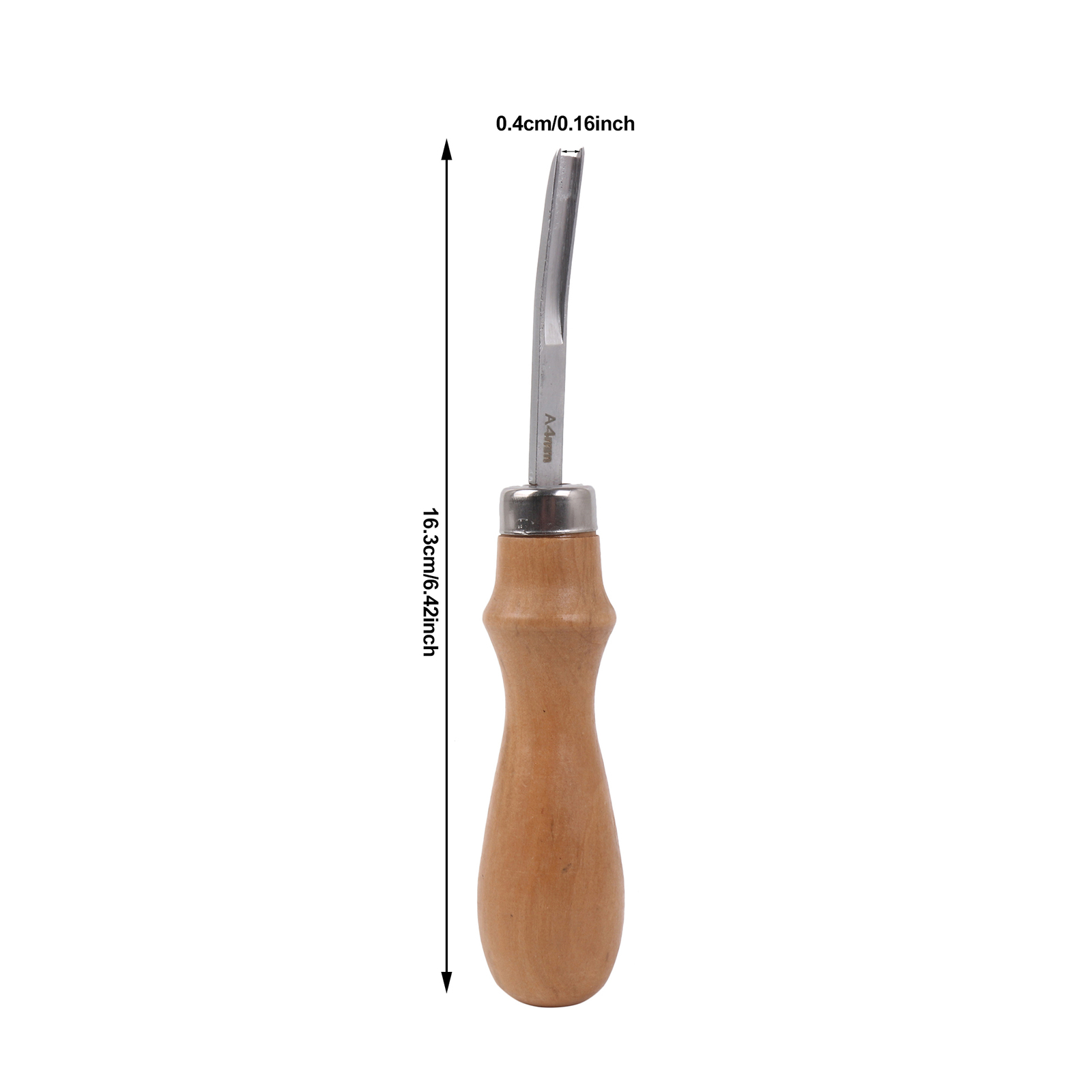 เครื่องมือตัดขอบหนังด้ามไม้ 1  - Leatherwork Edge Beveler บทวิจารณ์และราคา