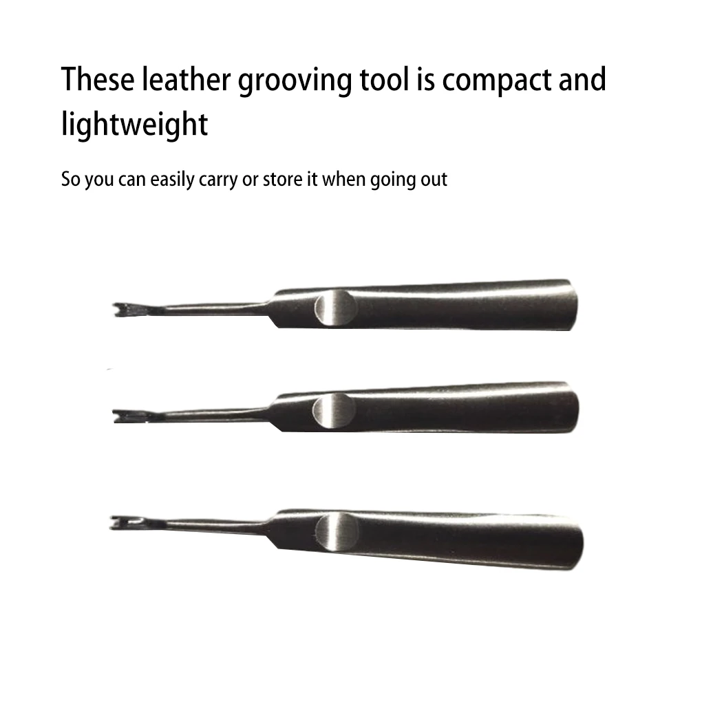 ชุดเครื่องมือทำร่องหนัง 3 ชิ้น - Leatherwork Edge Beveler บทวิจารณ์และราคา