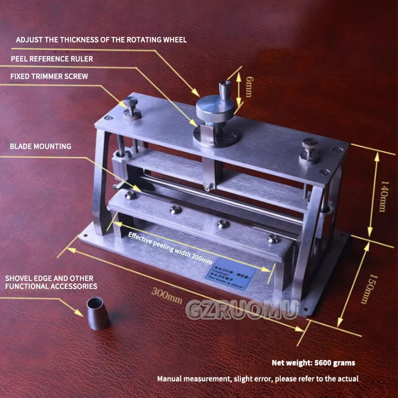 เครื่องแยกหนังแบบทำเอง วัสดุสแ - Leatherwork Machine บทวิจารณ์และราคา