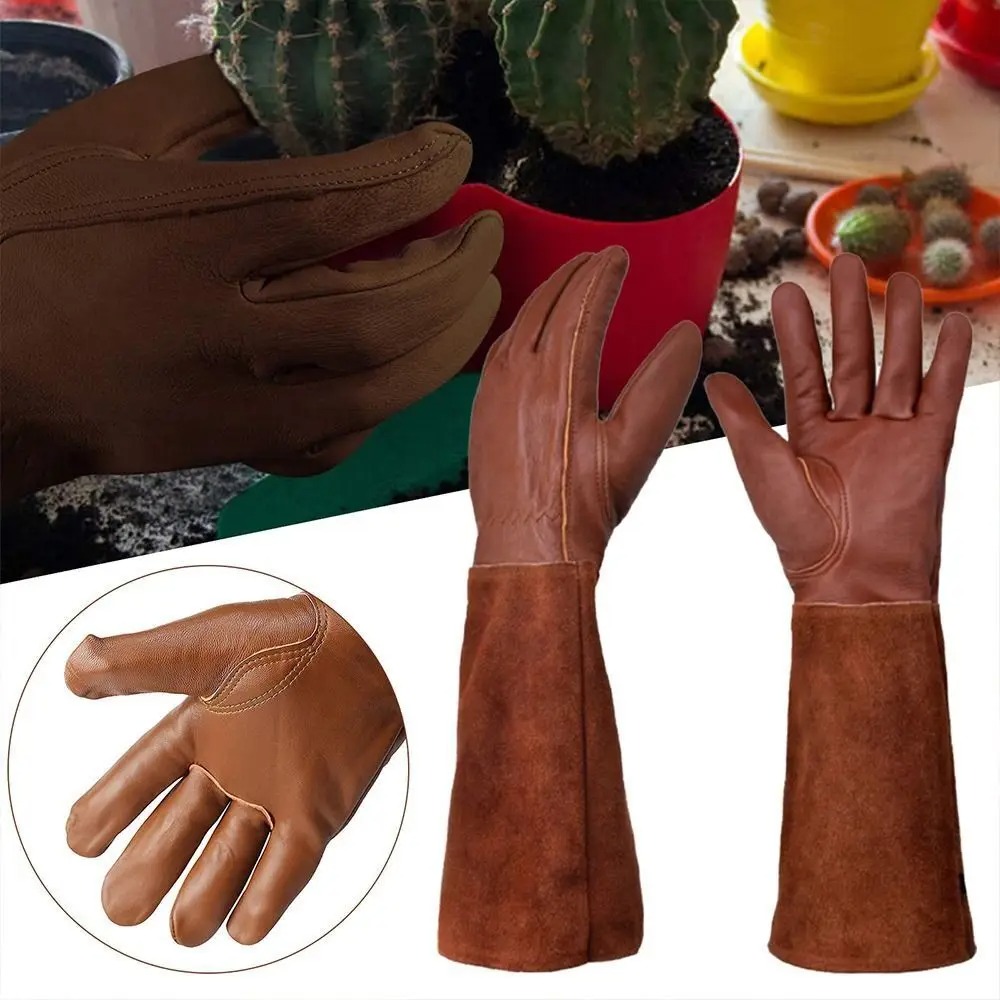 ถุงมือทำงานแบบยาวสำหรับทำสวน ถ - Youtube Leatherwork บทวิจารณ์และราคา