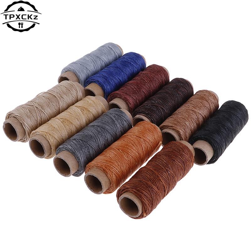 50 m/ม้วน Waxed ด้ายเย็บผ้าสำห - Leatherwork Roller บทวิจารณ์และราคา