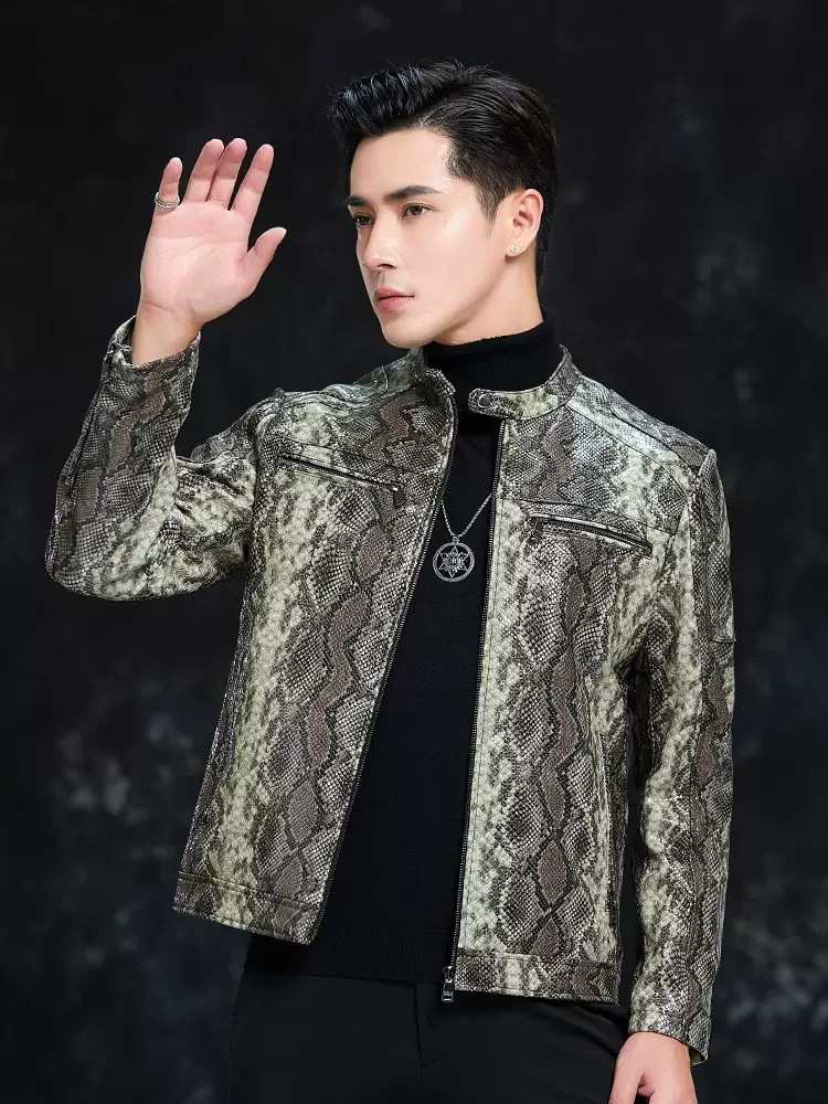 เสื้อแจ็คเก็ตหนังแกะแท้ลายงูสำ - Leatherwork Patterns Free บทวิจารณ์และราคา