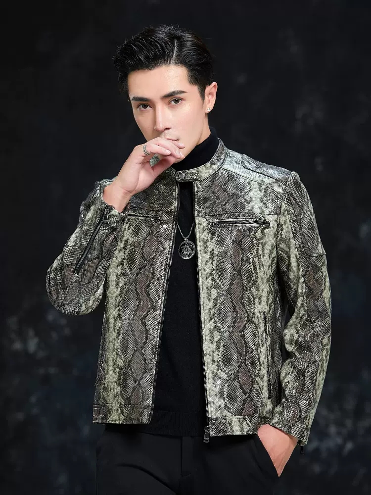 เสื้อแจ็คเก็ตหนังแกะแท้ลายงูสำ - Leatherwork Patterns Free บทวิจารณ์และราคา