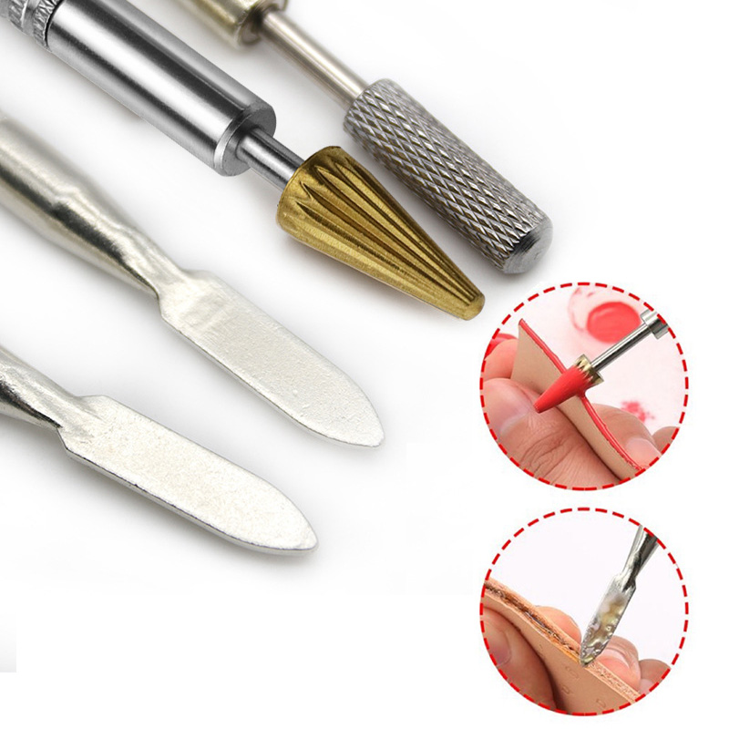 หนัง Dual HEAD EDGE น้ํามันกาว - Leatherwork Roller บทวิจารณ์และราคา