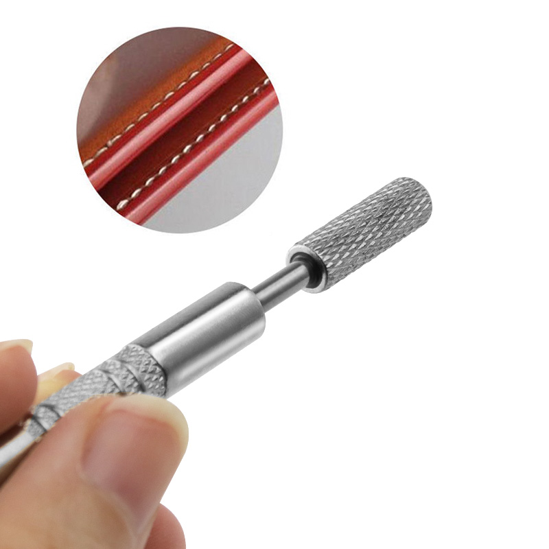 หนัง Dual HEAD EDGE น้ํามันกาว - Leatherwork Roller บทวิจารณ์และราคา