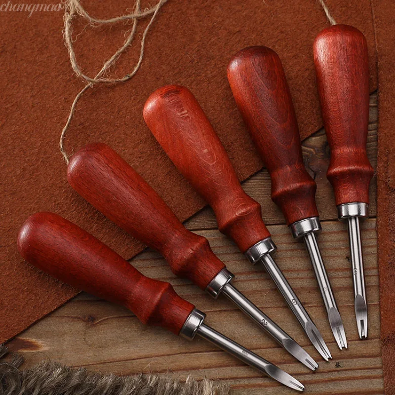 มีดตัดขอบหนัง 1 ชิ้น พร้อมด้าม - Leatherwork Edge Beveler บทวิจารณ์และราคา