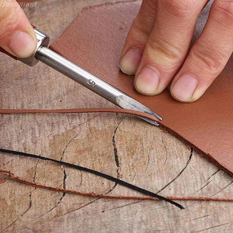 มีดตัดขอบหนัง 1 ชิ้น พร้อมด้าม - Leatherwork Edge Beveler บทวิจารณ์และราคา
