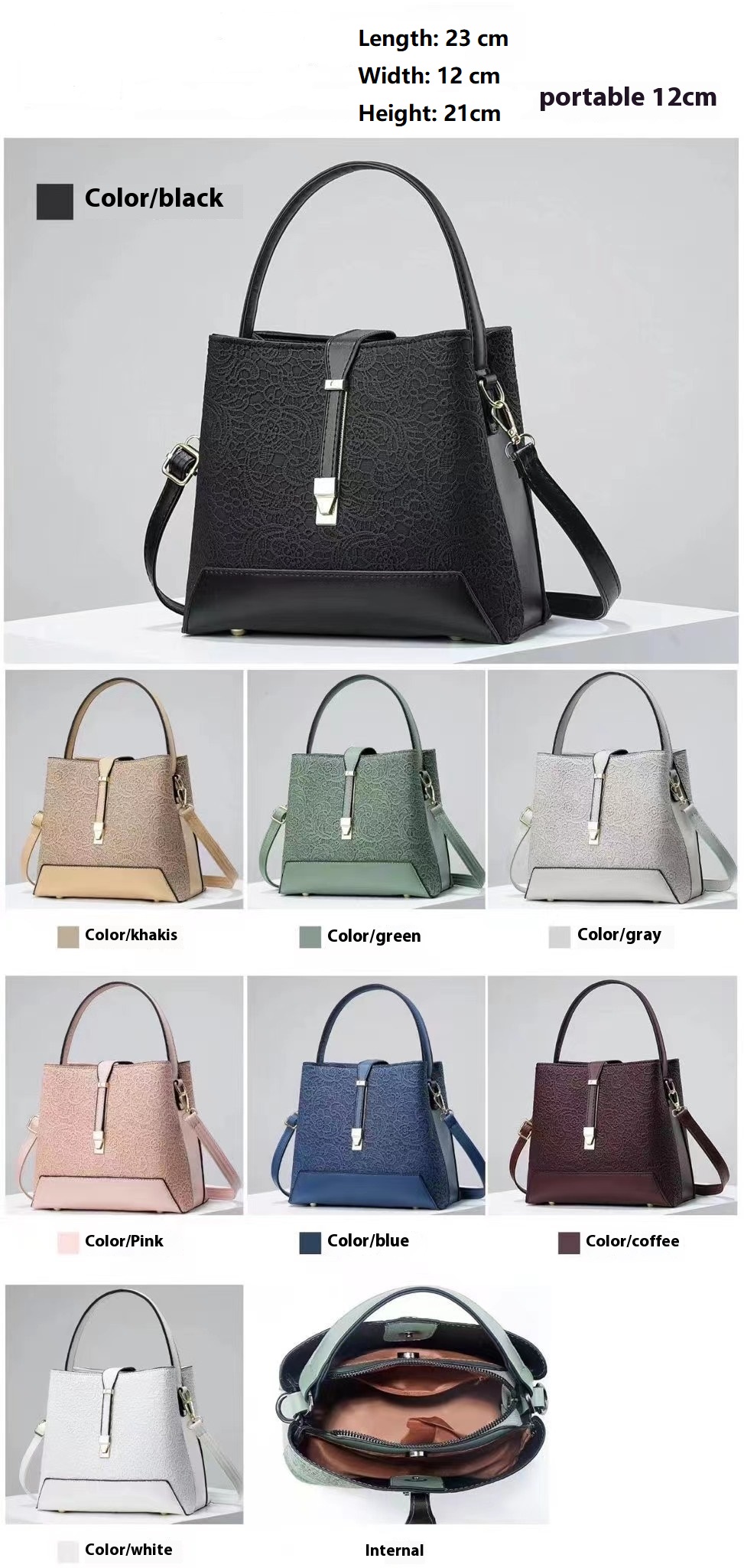 ใหม่หรูหรา Tote กระเป๋าหนัง Cl - Leather Work Bag บทวิจารณ์และราคา