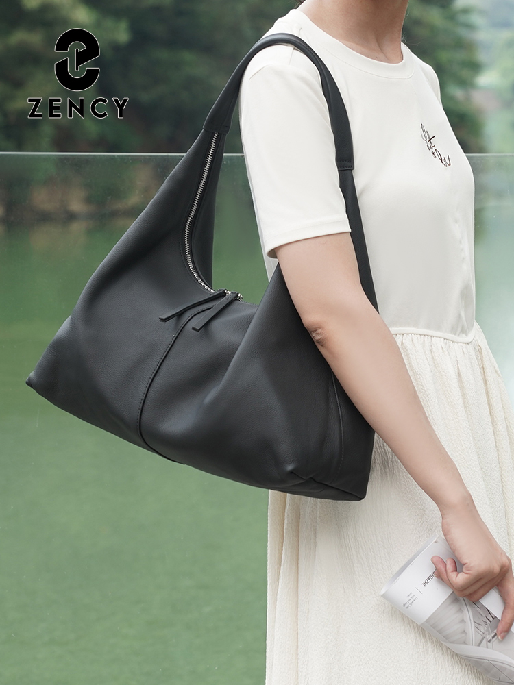 Zency ความจุขนาดใหญ่ Tote กระเ - Leather Work Bag บทวิจารณ์และราคา