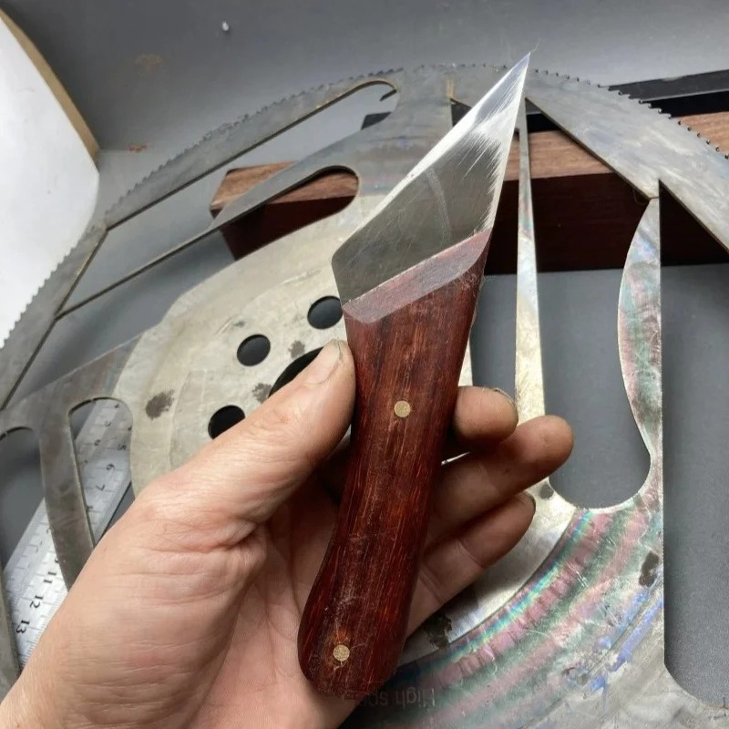 มีดตัดหนังด้ามไม้เหล็กกล้าความ - Leatherwork Knives บทวิจารณ์และราคา