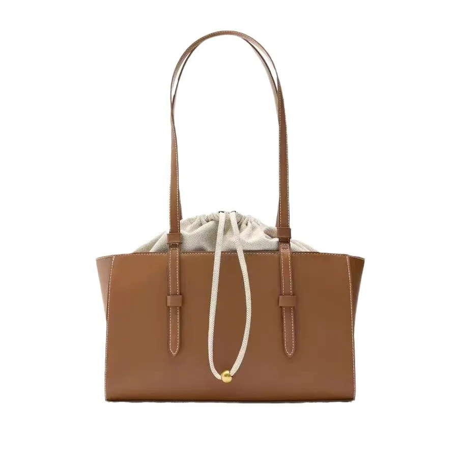 ใหม่แฟชั่นผู้หญิงกระเป๋าขนาดให - Leather Work Bag บทวิจารณ์และราคา