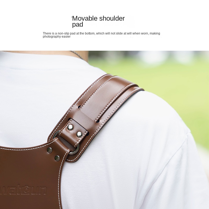 เสื้อกั๊กถ่ายภาพ Cwatcun Fast  - Leather Work Vest บทวิจารณ์และราคา