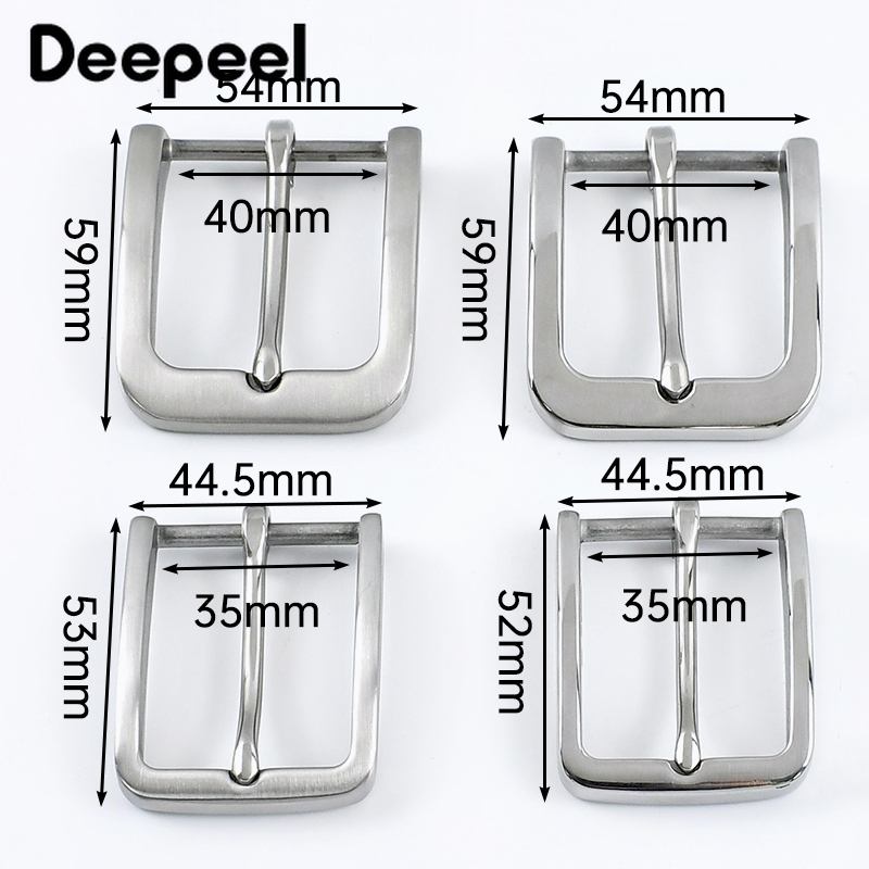 หัวเข็มขัดสแตนเลส Deepeel ขนาด - Belt Buckle Blank บทวิจารณ์และราคา