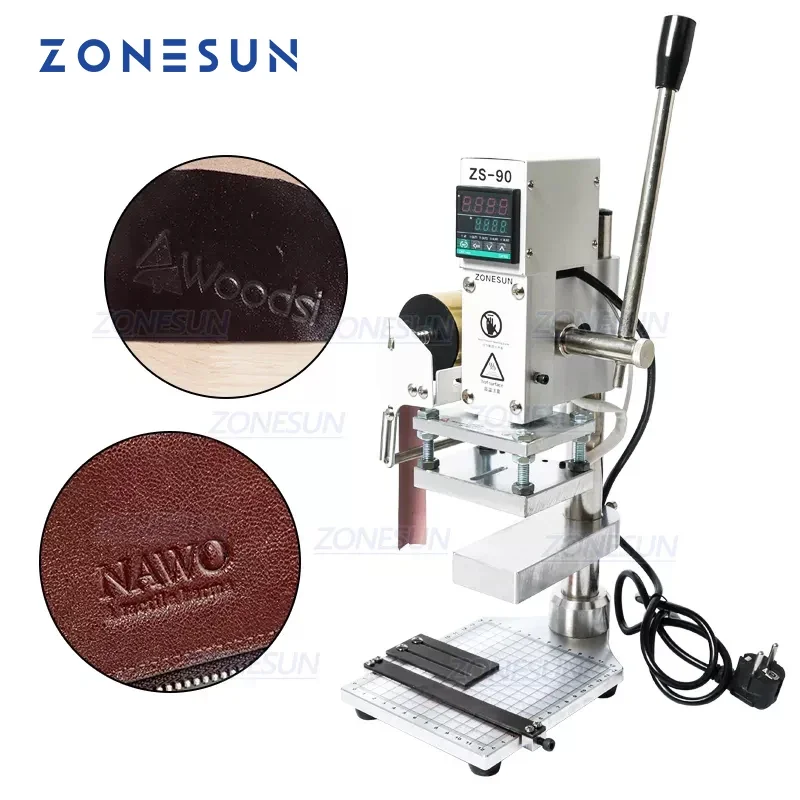 เครื่องปั๊มร้อนแบบแมนนวล ZONES - Leatherwork Machine บทวิจารณ์และราคา
