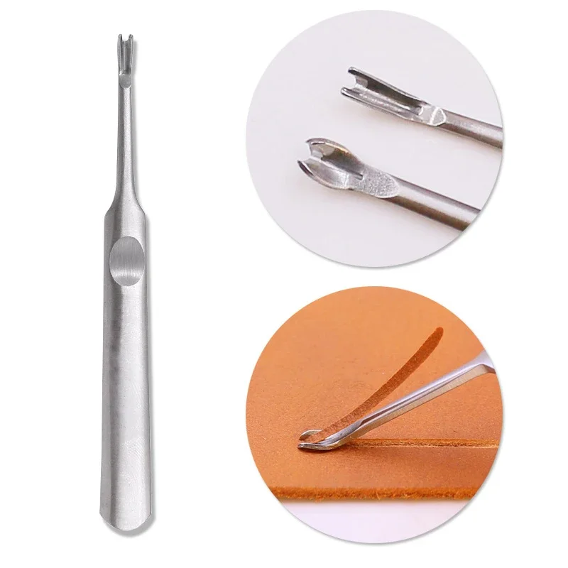 ชุดเครื่องมือเจาะรูหนังรูปตัวย - Leatherwork Edge Beveler บทวิจารณ์และราคา