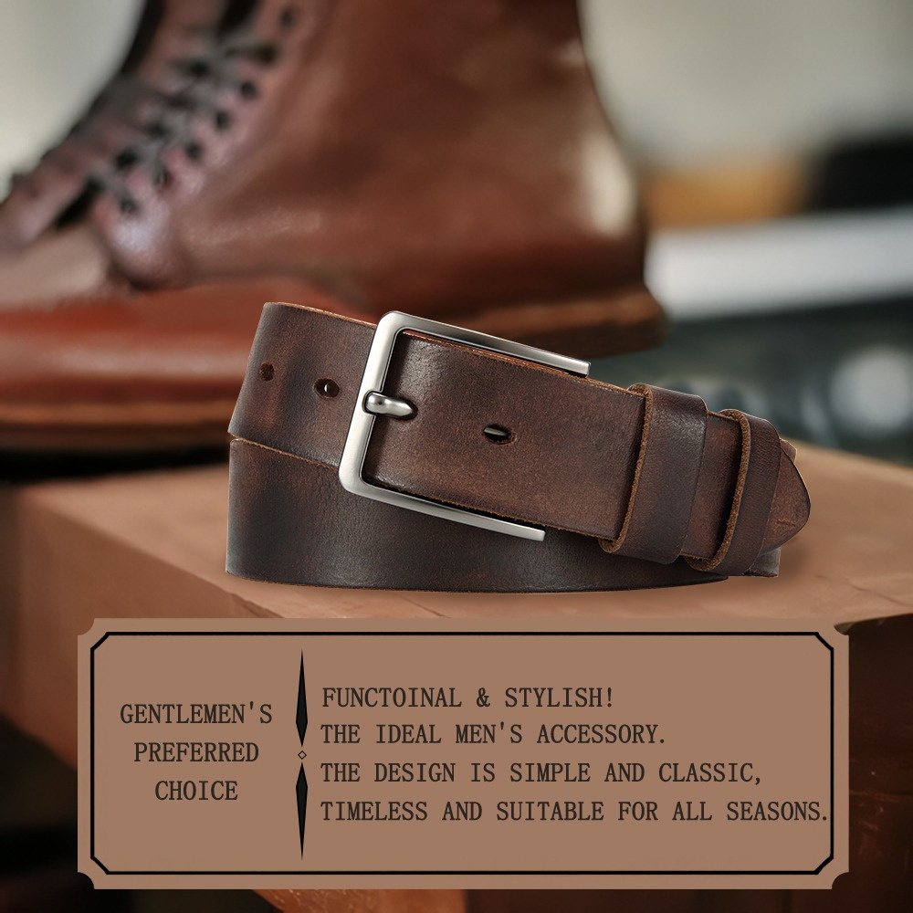 เข็มขัดหนังแท้สำหรับผู้ชาย หัว - Belt Buckle Blank บทวิจารณ์และราคา