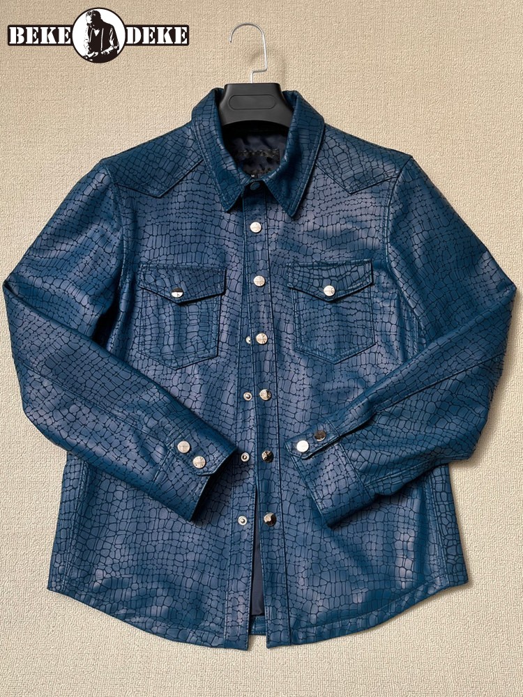 เสื้อแจ็คเก็ตหนังแกะแท้ลายจระเ - Leatherwork Patterns Free บทวิจารณ์และราคา