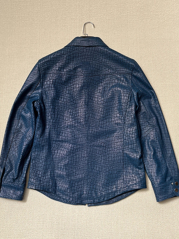 เสื้อแจ็คเก็ตหนังแกะแท้ลายจระเ - Leatherwork Patterns Free บทวิจารณ์และราคา