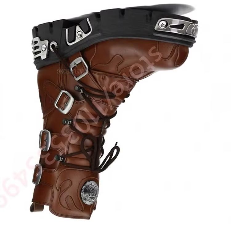 รองเท้าบูทสไตล์พังก์เมทัล หัวเ - Belt Buckle Blank บทวิจารณ์และราคา