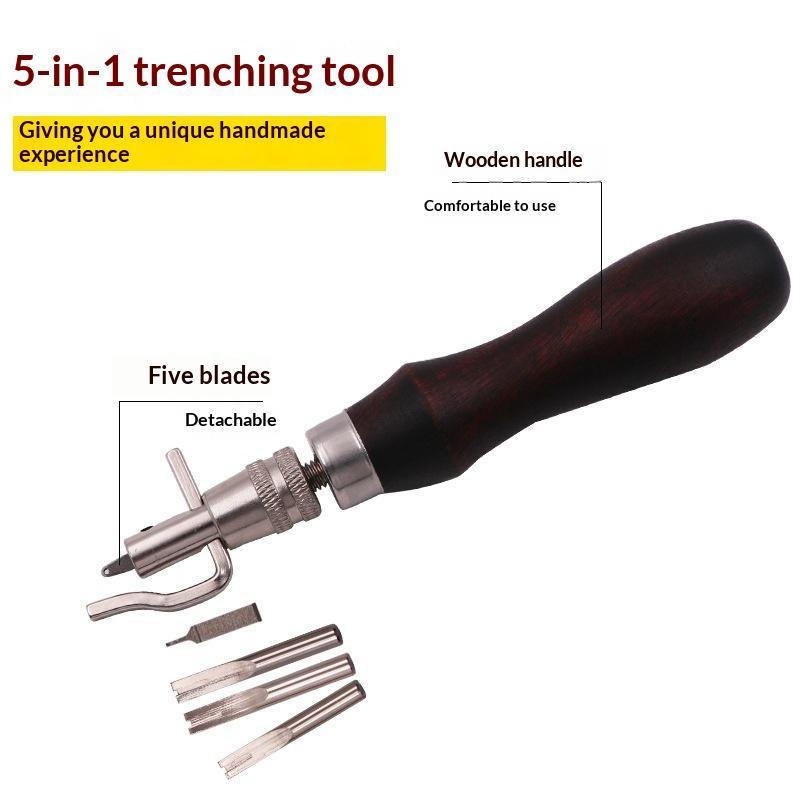 ชุดเครื่องมือแกะสลักหนัง 7 in  - Leatherwork Edge Beveler บทวิจารณ์และราคา