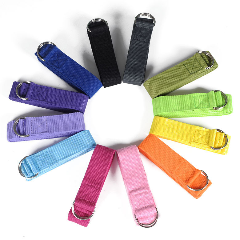 สายรัดโยคะผ้าฝ้าย 1.8 เมตร 1 เ - Belt Buckle Blank บทวิจารณ์และราคา