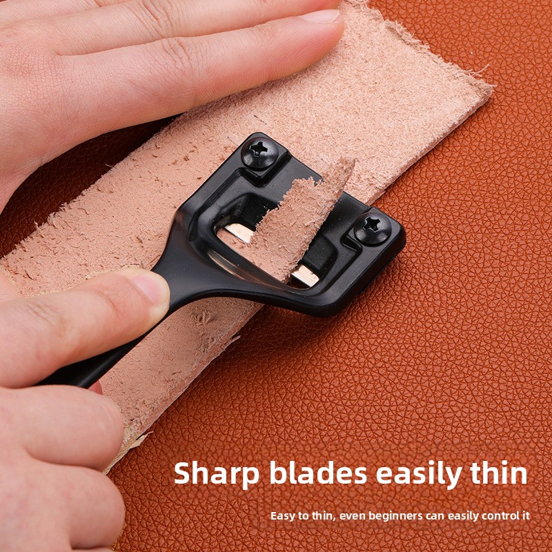 เครื่องมือแยกหนังแบบมืออาชีพ ส - Leatherwork Edge Beveler บทวิจารณ์และราคา